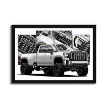 Load image into Gallery viewer, GMC Sierra 3500HD 2024-Current 5th Gen Facelift #001- #009