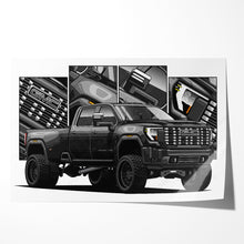 Load image into Gallery viewer, GMC Sierra 3500HD 2024-Current 5th Gen Facelift #001- #009