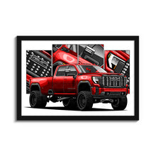 Load image into Gallery viewer, GMC Sierra 3500HD 2024-Current 5th Gen Facelift #001- #009