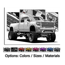 Load image into Gallery viewer, GMC Sierra Denali 3500HD 2020-2023 5th Gen Pre-face #010- #018