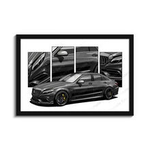 Load image into Gallery viewer, Mercedes C63 Sedan #009 - 0017