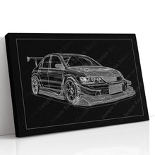 Load image into Gallery viewer, Mitsubishi Evo 07-08-09 Lancer Evo VII VIII IX #019- #027