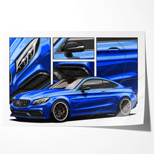 Load image into Gallery viewer, Mercedes C63 Coupe #018 - #026