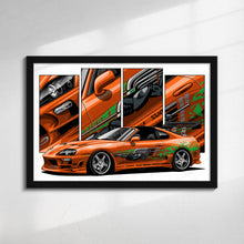 Load image into Gallery viewer, #025 Fast Furious Toyota Supra MK4 Dom Toretto