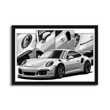 Load image into Gallery viewer, Porsche 911 R 2016-2019 #028 - #036