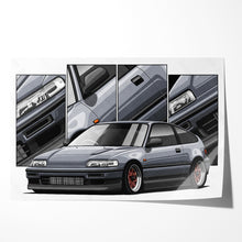 Load image into Gallery viewer, Honda CRX 1988-1991 Gen 2