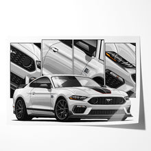 Load image into Gallery viewer, Ford Mustang 6th Gen S550 Mach 1 2018 - 2023 Facelift #046 - #054