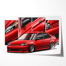 Load image into Gallery viewer, Honda Civic 2001-2003 Gen 7a Sedan