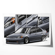 Load image into Gallery viewer, Honda Civic 2001-2003 Gen 7a Sedan