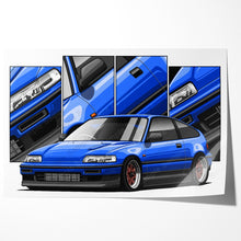 Load image into Gallery viewer, Honda CRX 2nd Gen 1988 - 1991 #028 - #036