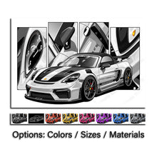 Load image into Gallery viewer, Porsche 911 718 #104 - #112