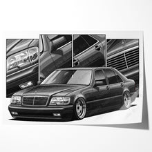 Load image into Gallery viewer, Mercedes S Class 3rd Gen #109- #117
