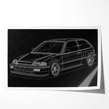 Load image into Gallery viewer, Honda Civic 1990-1991 Gen 4b Hatchback