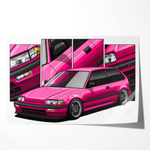 Load image into Gallery viewer, Honda Civic 1990-1991 Gen 4b Hatchback