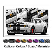 Load image into Gallery viewer, Dodge Challenger 2019-2023 Hellcat #119 - #127