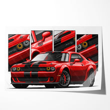 Load image into Gallery viewer, Dodge Challenger 2019-2023 Hellcat #119 - #127