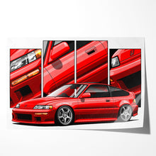 Load image into Gallery viewer, Honda CRX 1988-1991 Gen 2 Mugen