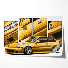 Load image into Gallery viewer, Honda CRX 1988-1991 Gen 2 Mugen