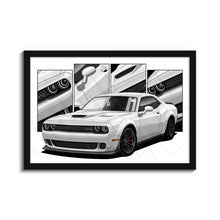 Load image into Gallery viewer, Dodge Challenger 2015-2018 Hellcat Pre-face #128 - #136