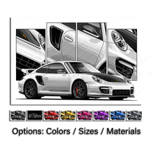 Load image into Gallery viewer, Porsche 911 992 Turbo S #131 - #139