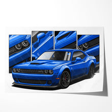 Load image into Gallery viewer, Dodge Challenger 2015-2018 Hellcat Pre-face #128 - #136