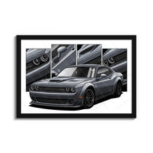 Load image into Gallery viewer, Dodge Challenger 2015-2018 Hellcat Pre-face #128 - #136