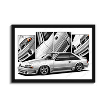 Load image into Gallery viewer, Ford Mustang 1987-1993 Gen 3b Fox Body Aero Nose