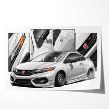 Load image into Gallery viewer, Honda Civic 2013-2015 Gen 9b Coupe