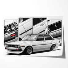 Load image into Gallery viewer, Toyota Corolla 4th Gen Sedan KE70 E70 TE71 #164- #172
