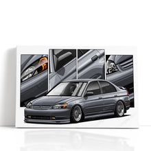Load image into Gallery viewer, Honda Civic 07th Gen Sedan 2001 - 2003 Pre-face #064 - #072