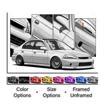 Load image into Gallery viewer, Honda Civic 1996-2000 Gen 6 Sedan