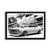 Load image into Gallery viewer, Toyota Corolla 2nd Gen Coupe 1970 - 1974 #173 - #181