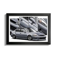 Load image into Gallery viewer, Honda Civic 1996-2000 Gen 6 Sedan