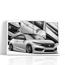 Load image into Gallery viewer, Honda Civic 10th Gen Coupe 2016 - 2018 Pre-face #184 - #192