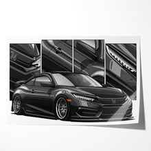 Load image into Gallery viewer, Honda Civic 10th Gen Coupe 2016 - 2018 Pre-face #184 - #192