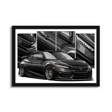 Load image into Gallery viewer, Honda Civic 10th Gen Coupe 2016 - 2018 Pre-face #184 - #192