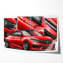 Load image into Gallery viewer, Honda Civic 10th Gen Coupe 2016 - 2018 Pre-face #184 - #192
