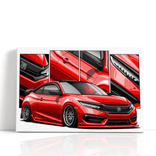 Load image into Gallery viewer, Honda Civic 10th Gen Coupe 2016 - 2018 Pre-face #184 - #192