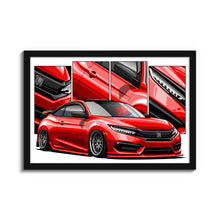 Load image into Gallery viewer, Honda Civic 10th Gen Coupe 2016 - 2018 Pre-face #184 - #192