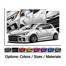 Load image into Gallery viewer, Toyota Corolla 12th Gen GR Facelift 2025 - 2026 #194 - #202