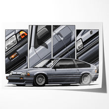 Load image into Gallery viewer, Honda CRX 1st Gen 1984 - 1987 #037 - #045