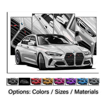 Load image into Gallery viewer, BMW 3 Series M3 G80 Sedan #019 - #027