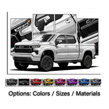 Load image into Gallery viewer, Chevy Silverado 1500 Black Widow #201- #209