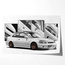 Load image into Gallery viewer, Honda Civic 1996-2000 Gen 6 Coupe