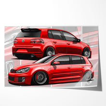 Load image into Gallery viewer, Volkswagen Golf MK6 Wagon #201- #209
