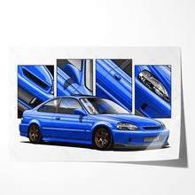 Load image into Gallery viewer, Honda Civic 1996-2000 Gen 6 Coupe