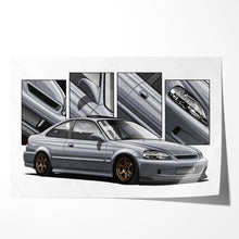 Load image into Gallery viewer, Honda Civic 1996-2000 Gen 6 Coupe