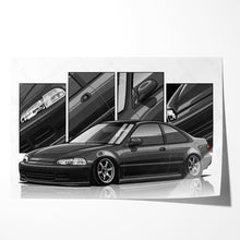 Load image into Gallery viewer, Honda Civic 1992-1995 Gen 5 Coupe