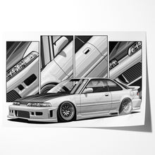 Load image into Gallery viewer, Acura Integra 2nd Gen 1989 - 1993 Hatchback DA DB2 GS-R #174 - #182