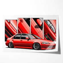 Load image into Gallery viewer, Honda Civic 1992-1995 Gen 5 Sedan